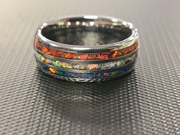 "The Freedom Ring" Tungsten Carbide Band 8mm